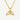 24ct Gold Plated 925 Sterling Silver CZ Lucky Whale Tail Necklace