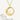 24ct Gold Plated 925 Sterling Silver CZ & Mother Of Pearl Celestial Harmony Necklace