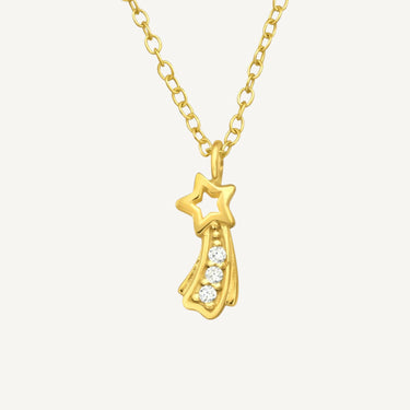 24ct Gold Plated 925 Sterling Silver Starborn Necklace