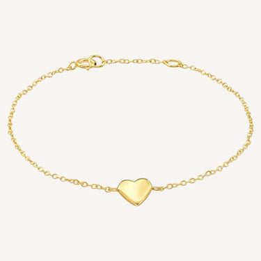 24ct Gold Plated 925 Sterling Silver Wild Heart Bracelet