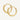 24ct Gold Plated 925 Sterling Silver 10mm Core Energy Huggie Hoops