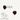 925 Sterling Silver & Genuine Garnet Heart Shaped Stud Earrings
