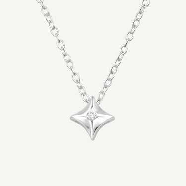 925 Sterling Silver Nova Star Necklace