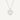 925 Sterling Silver CZ Unbreakable Heart Chain Necklace