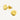 24ct Gold Plated 925 Sterling Silver Malibu Tide Earrings