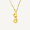 24ct Gold Plated 925 Sterling Silver Starborn Necklace