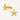 24ct Gold Plated 925 Sterling Silver Siren Starfish Studs