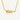 24ct Gold Plated 925 Sterling Silver CZ Wild Bloom Necklace