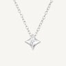 925 Sterling Silver Nova Star Necklace