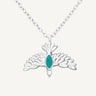 925 Sterling Silver Free Spirit Energy Bird Pendant Necklace
