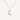 925 Sterling Silver CZ Lunar Goddess Necklace