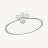 925 Sterling Silver & CZ Queen Bee Ring