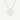 925 Sterling Silver CZ Sacred Love Necklace