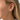 Plated Chaos Model Waring 24ct Gold Plated 925 Sterling Silver Malibu Tide Earrings