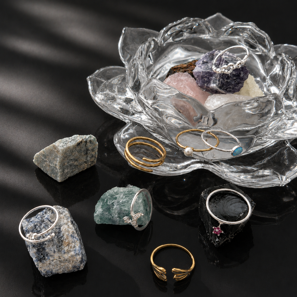 Plated Chaos Rings Flat Lay Image